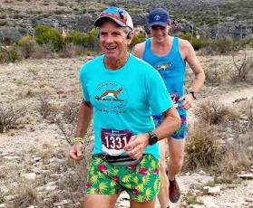 The late Rick Keith is pictured here competing in a cross-country race in the Big Bend. Courtesy photo