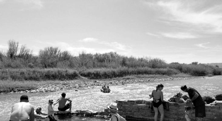 The hot springs and its trail are located along the Rio Grande in Big Bend National Park. Photo by Joh Covington