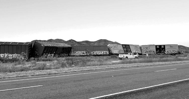 Derailment in Alpine