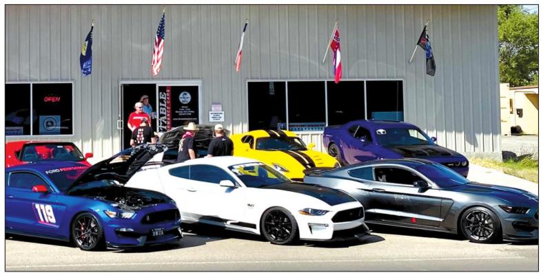 Hot cars lined up for a cool show at the Alpine Civic Center at a past Octane-Fest. Avalanche photo by Gail Diane Yovanovich