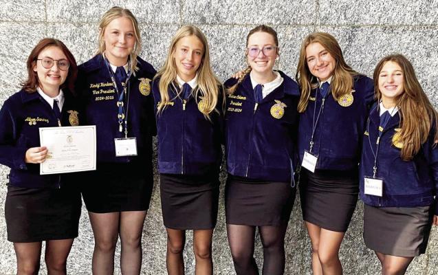 Alpine FFA attends State Convention