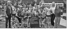 TheAlpine Lady Bucks took home theArea Championship this past Saturday, with a decisive win over the Childress Lady Bobcats. Courtesy photo