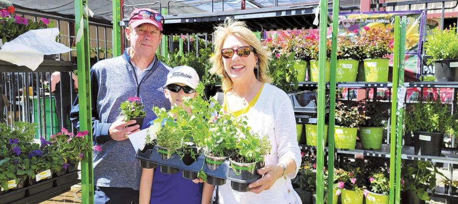 Planting smiles at True Value