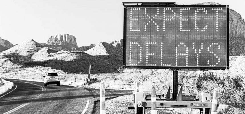 Expect delays on Big Bend National Park roads beginning tomorrow as a road resurfacing project begins. Courtesy photo