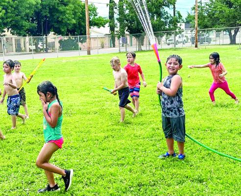Alpine Elementary students enjoyed their end of school “Splash Day” event last Friday afternoon. Courtesy photo