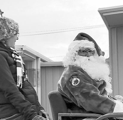 Blue Santa