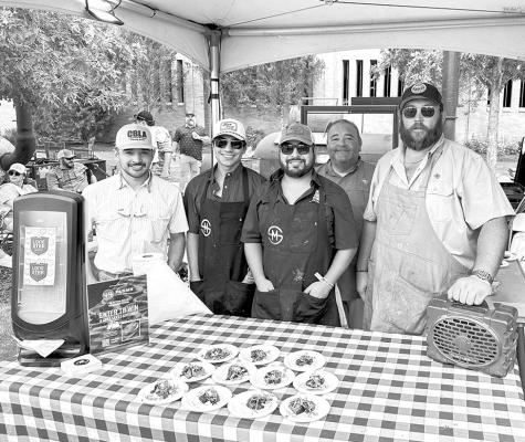 The Brick Vault Barbecue out of Marathon participated in the annual Troubadour Festival over the weekend where BBQ fans by the thousands gathered at Texas A&amp;M Universities’ newly completed Aggie Park to sample over 35 plus Texas BBQ joints and dance the night away by local musicians and headliners like Shane Smith and the Saints. Photo by JT Maroney