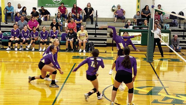 The Lady Bucks faced the Fort Davis Indians on Sept. 10. Avalanche photo by J.T. Maroney