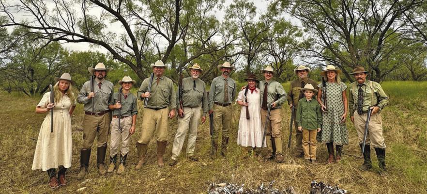 tie dove hunt. This year marked the groupÊs sixth Annual event. Photo courtesy of Jefferson Elder A group of avid dove hunters in Shackelford County holds an annual hatand-