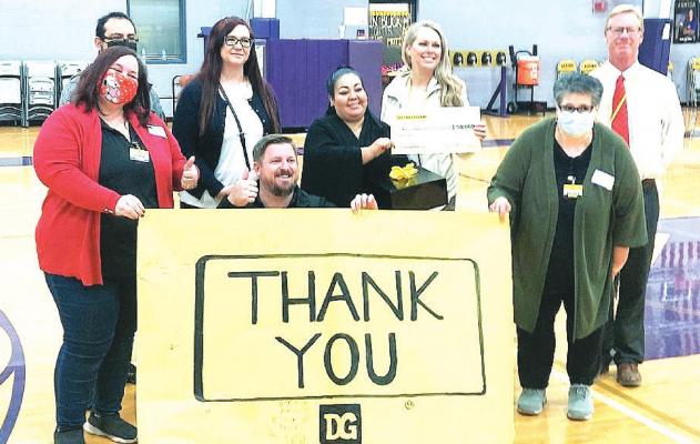 Alpine ISD receives $50,000 check