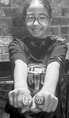 Alpine native Nathalia Rosas will be representing Alpine in the 10u USSSA South Region Select 40 Invitational 5/18 softball in Central Arkansas. She and her Texas Chrome teammates will be competing against 20 other states with a chance to advance to the United States Championship.