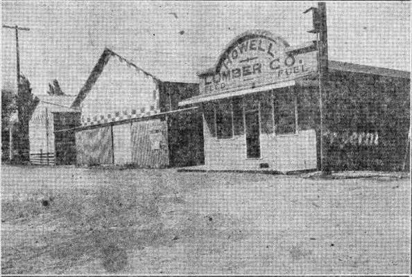 October 14, 1927 Howell Lumber Company in Alpine is your one-stop shop for the best in building materials. Carrying Sherwin-Williams paints and varnishes along with Eternit asbestos shingles for your siding projects, they even offer estimates and are in the position to finance your building project as well.