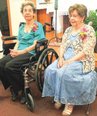 Olivia Ramos at her 100th birthday in Alpine. Courtesy photo