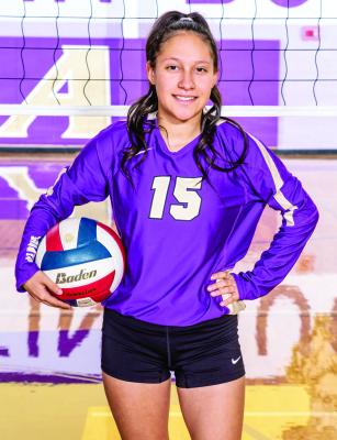 Lady Buck Neftali Contreras stood out in a recent game. Photo by Wind River Photography