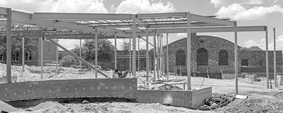 Construction on the Emmett and Miriam McCoy building is expected to be completed in early 2023. Courtesy photo