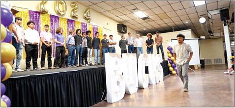 Boys’ track and field recognized