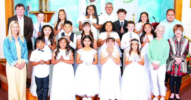 First Communion Mass celebrated