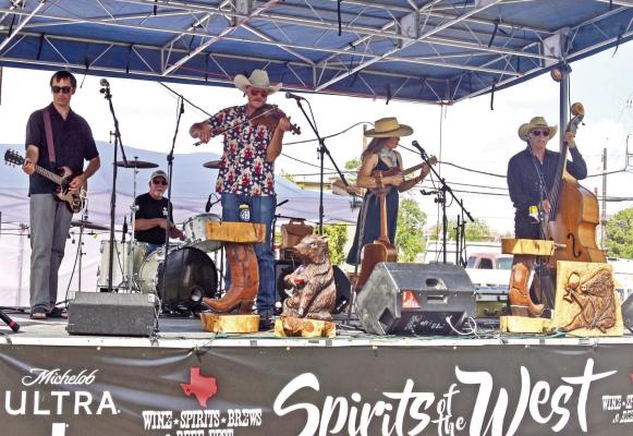 The Doug Moreland Band was on stage at this year’s Spirits of the West fundraiser, entertaining the crowds of locals and visitors attending the festival.