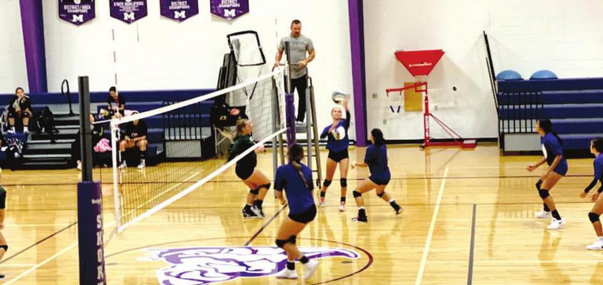 The Lady Bucks played in the Coach Pancho Martinez Memorial scrimmage in Marfa on Aug. 6. Avalanche photo by J.T. Maroney