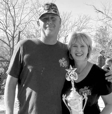 Joe and Jennifer Webster of Rollin’ Smoke BBQ of Fort Davis. Courtesy photo