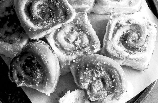 Bacon, cheese and chive buns Courtesy photo