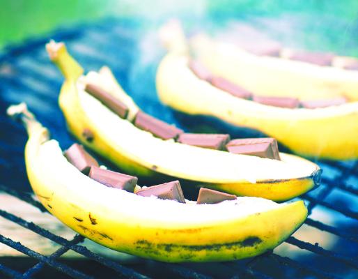 Going bananas and other grilled favorites for the last month of summer
