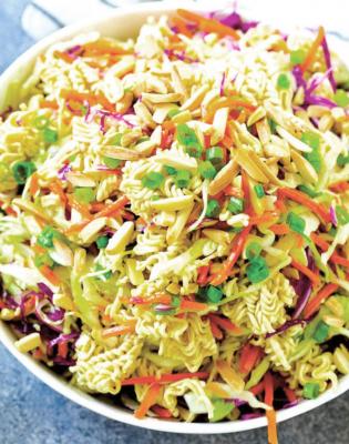 Ramen noodle salad.
