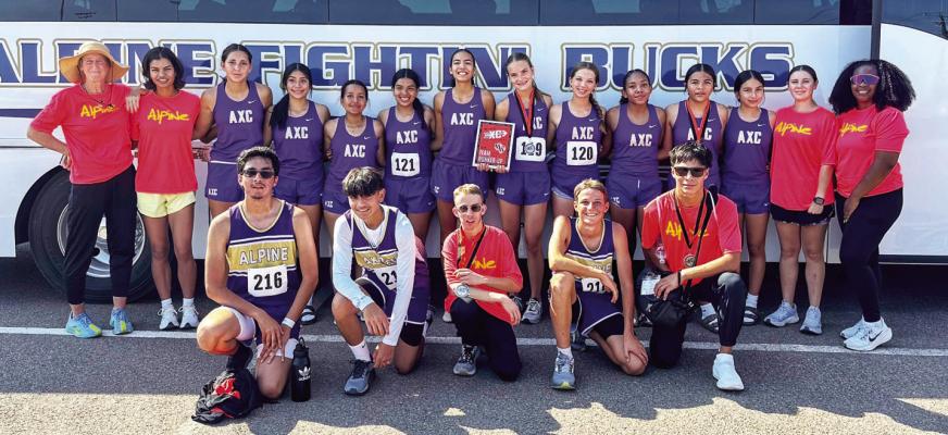 The Alpine High School Cross Country teams prepare to hit the road to show the competition they are here to win. Courtesy photo