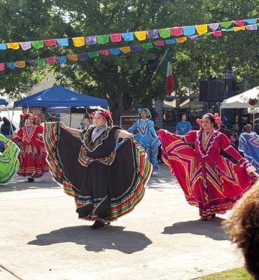 The Fort Davis High School Spanish Club’s Folklórico dancers performed in Mesilla, New Mexico, this past weekend at their Viva Cinco de Mayo celebration. Courtesy photo