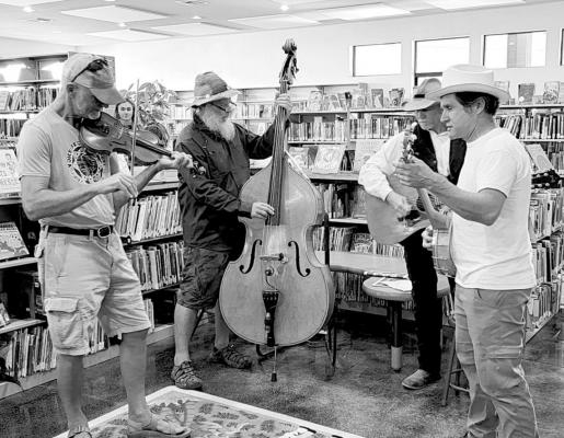Jammin’ at the library