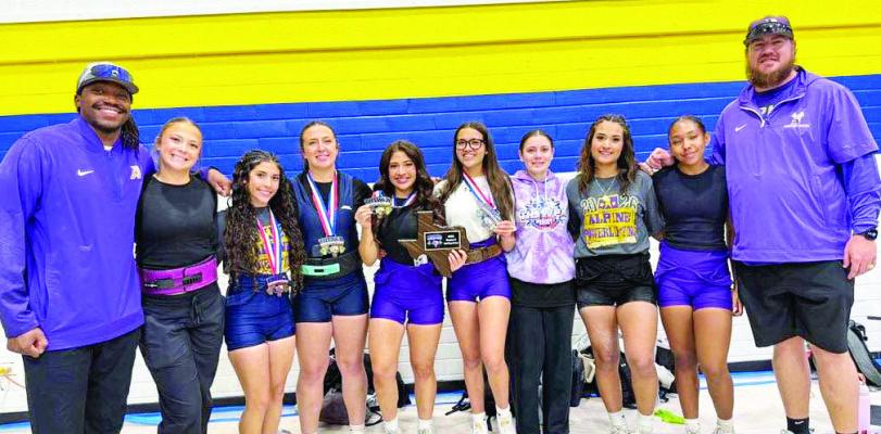 Lady Bucks powerlifters headed to state