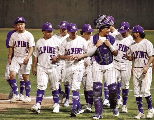 Alpine Bucks varsity baseball team. Courtesy photo