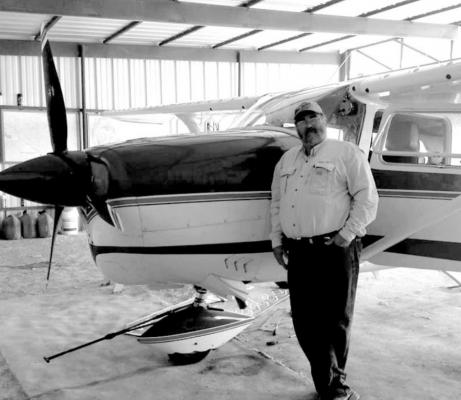 Rio Aviation Chief Pilot Marcos Paredes with Old Brownie. Courtesy photo