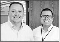 Alpine ISD Chief Financial Officer Chris Valenzuela (right) represented Alpine ISD at a meeting with community stakeholders in West Texas who met with U. S. Congressman Tony Gonzales last week to discuss issues unique to the Big Bend area. Courtesy photo