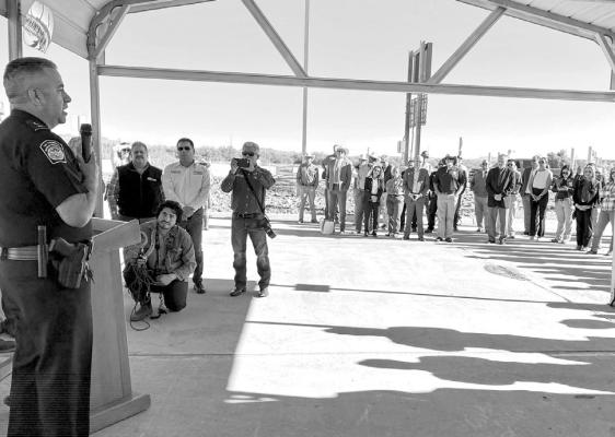 Local, state, federal, and international officials were on hand for the official ribbon cutting at the Presidio International Bridge that opened on Tuesday. This is the only international crossing owned and operated by TxDot. Courtesy photo