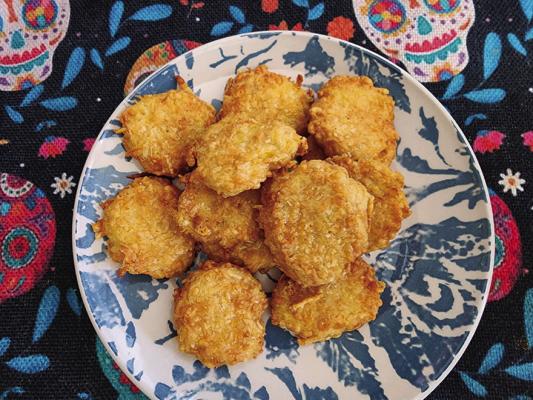 Three-ingredient chicken nuggets Photo by Kara Gerbert