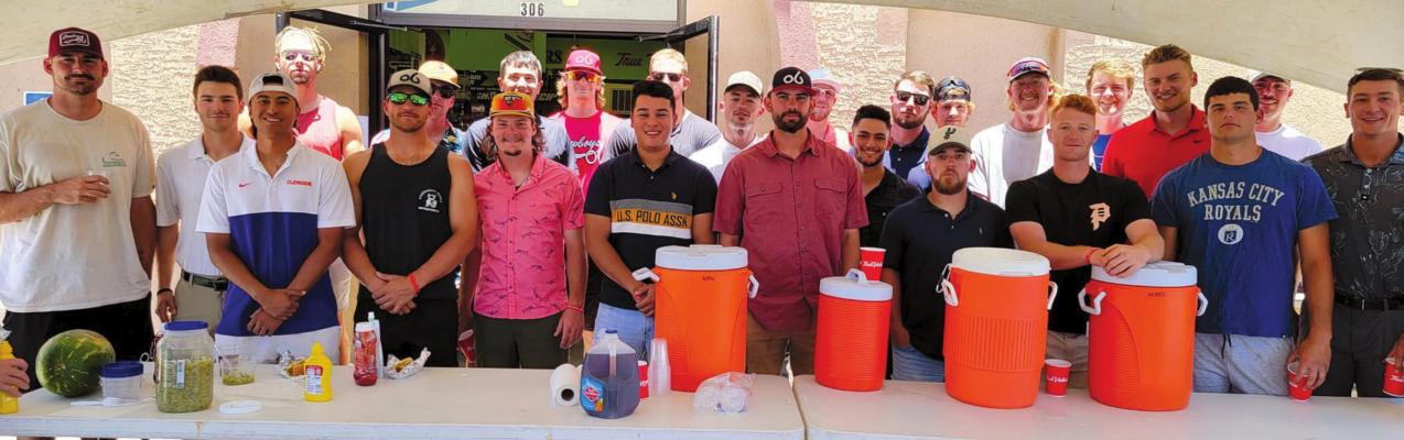 Baseball and hot dogs with True Value