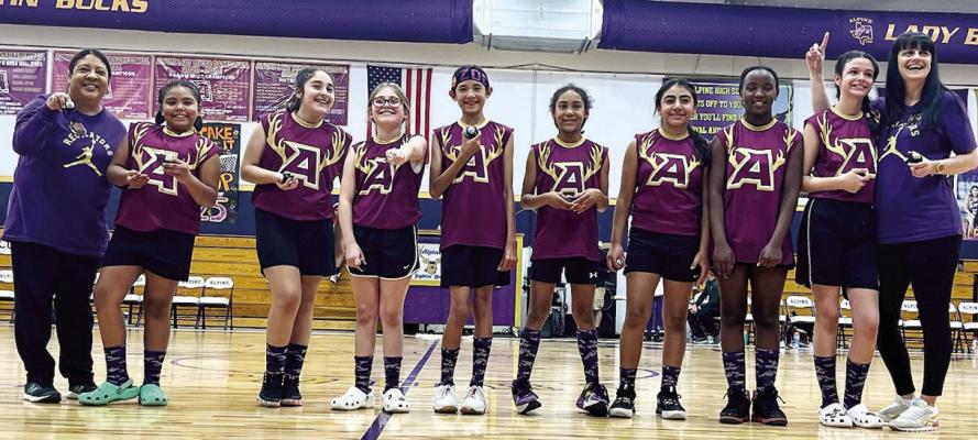 Alpine Junior Bucks 5-6 grade Champions