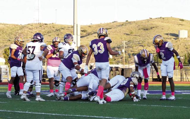 The Bucks kept the Golden Cranes to a smaller deficit on the road last week, with the scores much closer than they were here on their home field back on October 3. Photo courtesy of Felipe Fierro