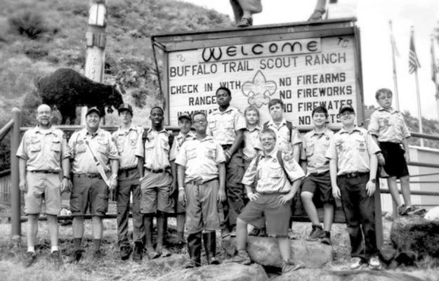 Boy Scouts at a summer camp at Buffalo Trail Scout Ranch near Fort Davis. Courtesy photo