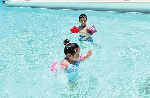 Making a splash on opening day