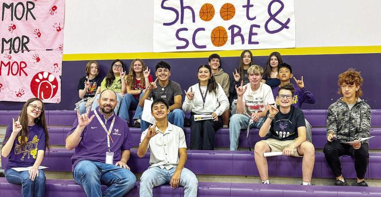 Alpine Middle School 8th graders took a tour of Alpine High School last Friday, with highlights in the AHS CTE programs such as FFA, Nursing, Visual Design, and Welding. The Class of 2030 picked their CTE classes of choice when they landed back at their current campus home. Courtesy photo