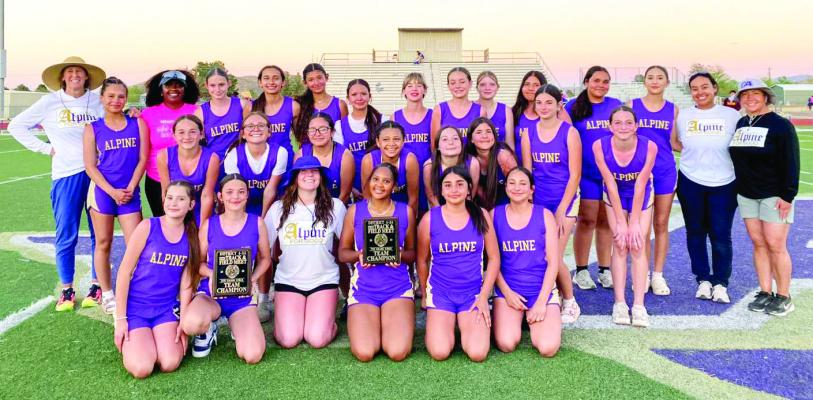 Division III and IV girls’ middle school District Champions.