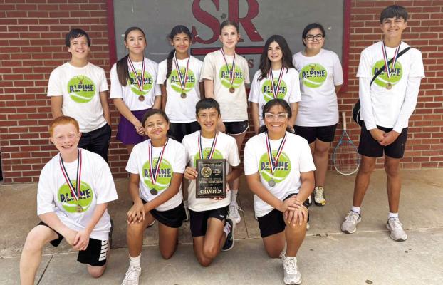 AMS Tennis District Champions, 7th-grade team