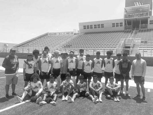 The Alpine 7on7 football team qualified this past weekend in Wink for the State Tournament that will be held June 27-29. The Alpine 7on7 team is coached by Danny and Derek Rojo and organized and sponsored by Felipe Fierro and Angie Smith. Courtesy photo