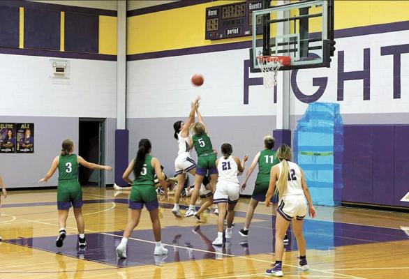 On Nov. 23, the Alpine Lady Bucks beat Odessa Compass Academy 55-5 at home. Avalanche photo by J.T. Maroney