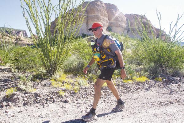Hiking is a big part of visiting Big Bend National Park. Due to the desert climate, hikers must prepare by carrying plenty of water and wearing comfortable, sturdy shoes. During the late spring, summer, and early fall, hike in the early morning before temperatures reach their peak at well over 100 degrees. Photo courtesy of Visit Big Bend