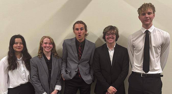 Last Thursday, the AHS CX Debate team competed in Wink and brought home a 1st-place and 3rd-place win. The team of Hatfield Cason and Sye Behan took the first-place win, while Zane Wash and Chris Cramer took third place. Ashlee Neil was an alternate. Courtesy photo