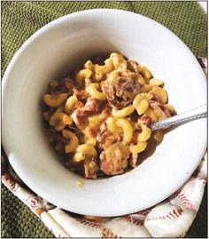 One pot andouille pasta skillet Photo by Kara Gerbert