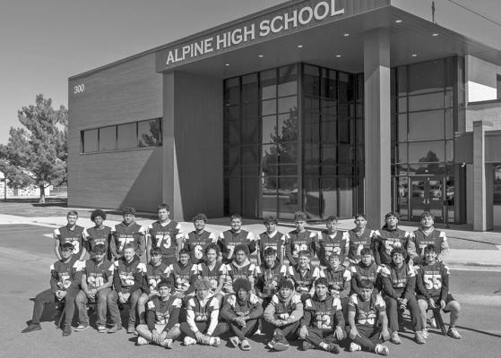 2024-2025 District 4-3A Champion Alpine Fightin’ Bucks. Courtesy photo